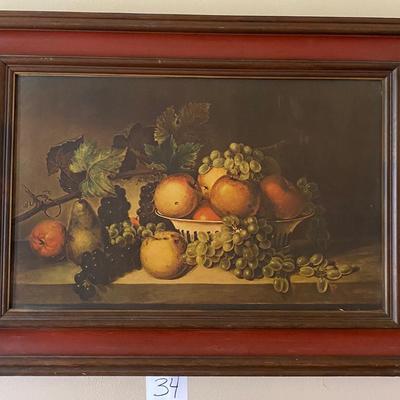 Framed Vintage Art Print By James Peale