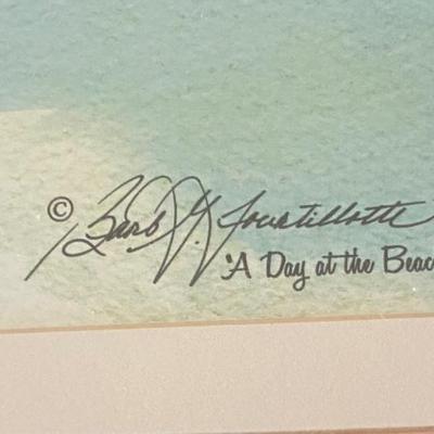 Framed Picture â€œA Day at the Beachâ€