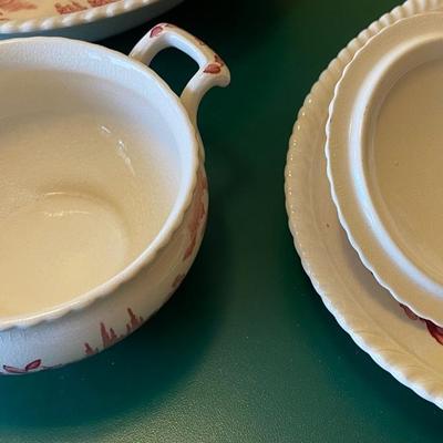 Beautiful â€œCastle of the Lake China Set