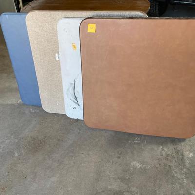 Lot of 4 Card Tables
