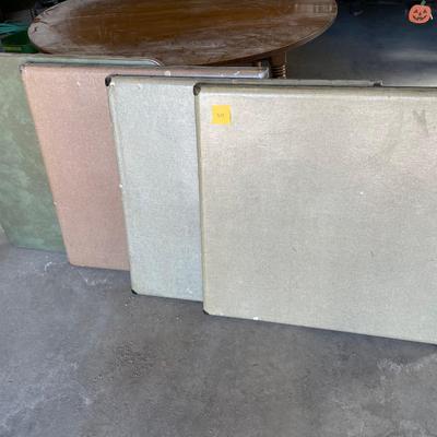 Lot of 4 card tables