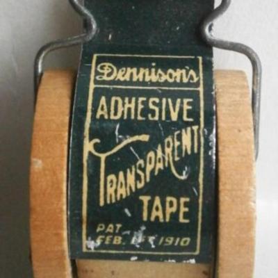 Vintage Denison's Adhesive Transparent Tape