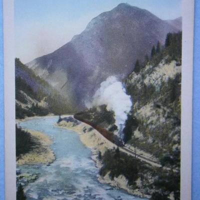 Kicking Horse Canyon, Canada Postcard