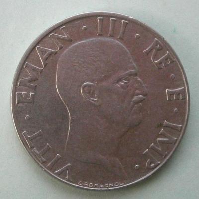ITALY 1940 50 Centesimi Aluminum Coin