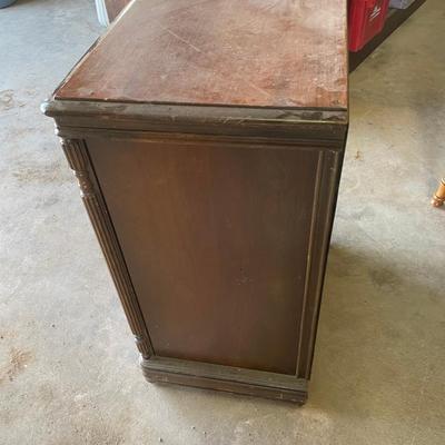 Vintage Walnut TV Cabinet