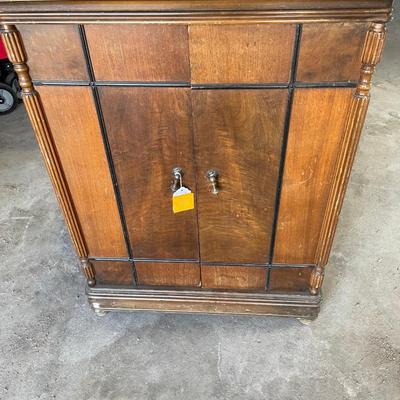 Vintage Walnut TV Cabinet
