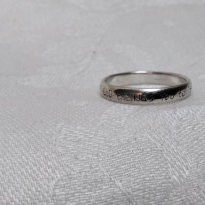 Inspirational 925 Ring Size 9