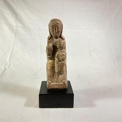 1188 1972 Austin Production Woman and Children Sculpture