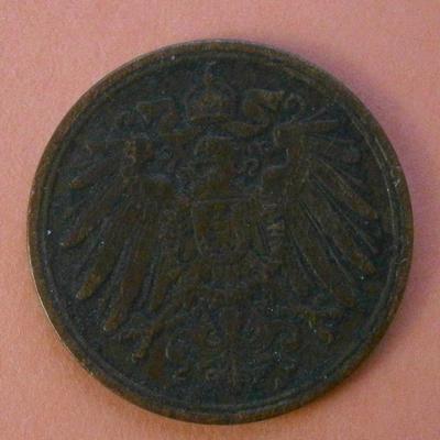 AUSTRIA 1908A 1 Pfennig Coin