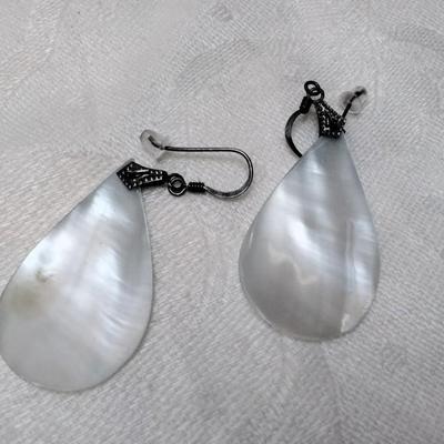 Mother of Pearl 925 Earrings