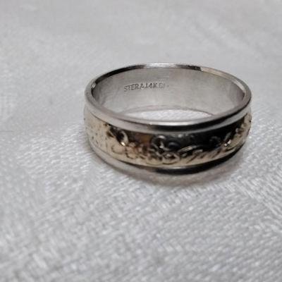 925 and 14K GF Size 6.5