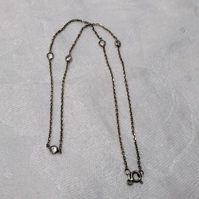 CZ 925 16" Necklace