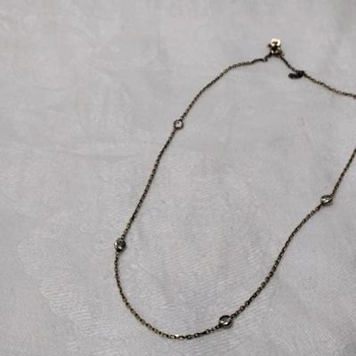 CZ 925 16" Necklace