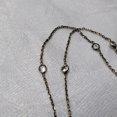 CZ 925 16" Necklace