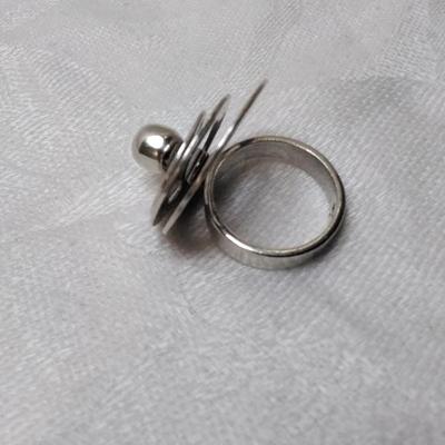 Vintage 925 Motion Ring Size 7