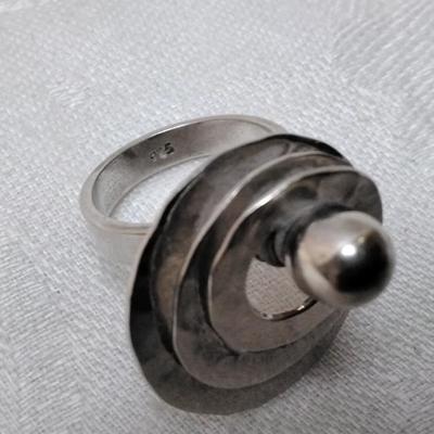 Vintage 925 Motion Ring Size 7