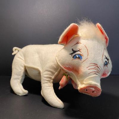 LOT 121: Vintage Pig Annalee Doll