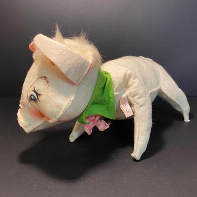 LOT 121: Vintage Pig Annalee Doll