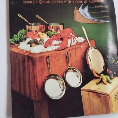 Vintage Cop R Chef by All clad Copper pot and lid