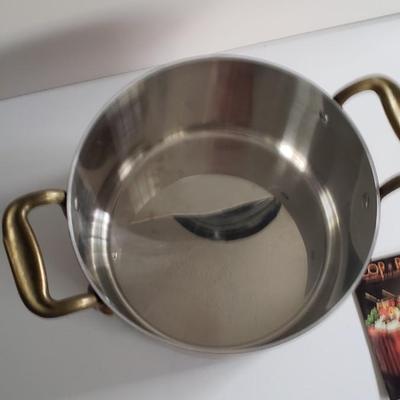Vintage Cop R Chef by All clad Copper pot and lid