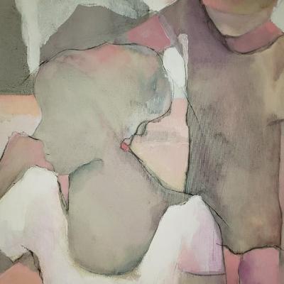 Figural stylized Painting by Eveland