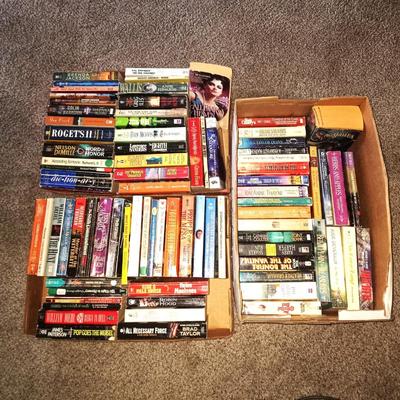 LARGE VARIETY OF PAPER BACK BOOKS