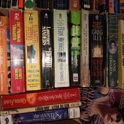 LARGE VARIETY OF PAPER BACK BOOKS