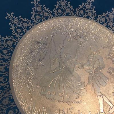 J K Bavaria decorative plate