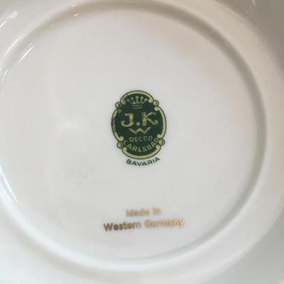 J K Bavaria decorative plate