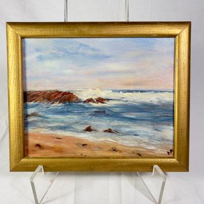 1194 Original Acrylic Painting of Seascape