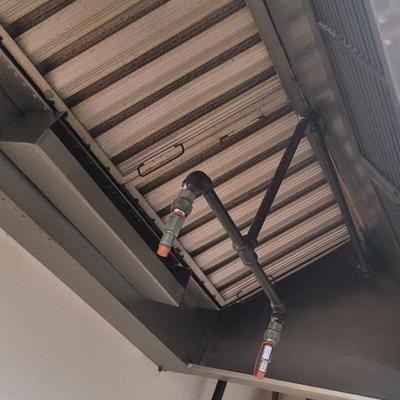 Stainless Steel Hood with Ansul Fire System