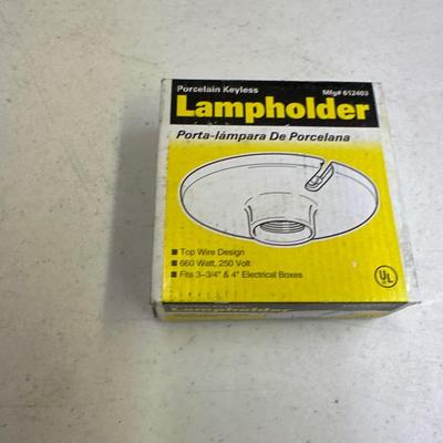 Porcelain Lampholder