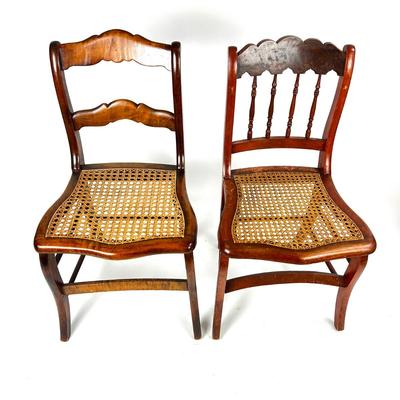 1161 Set of Four Antique Side Chairs