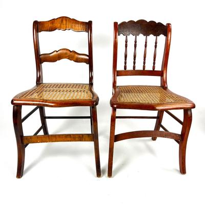 1161 Set of Four Antique Side Chairs