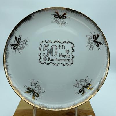 50th anniversary plate