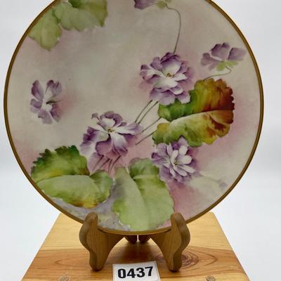 Hand painted, made in Italy plate