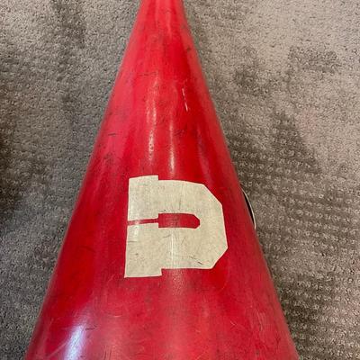 University of Utah vintage cheerleading megaphone.