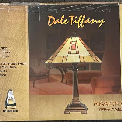 Dale Tiffany Lamp. New