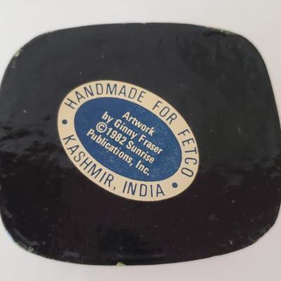 Small jewelry or pin box made in India