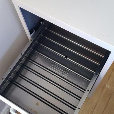 2 drawer metal file cabinet