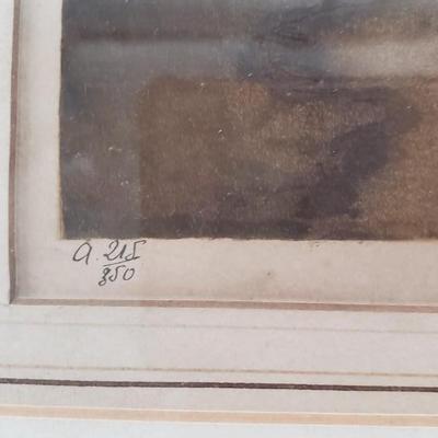 Etching Artist'sProof Print