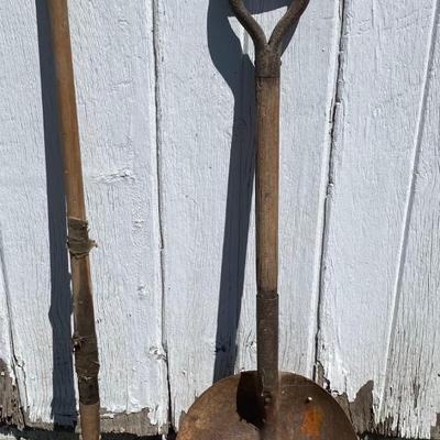 Vintage Scoop & Regular Shovel