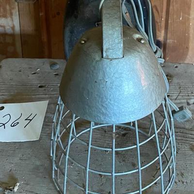 Vintage Wall Caged Light