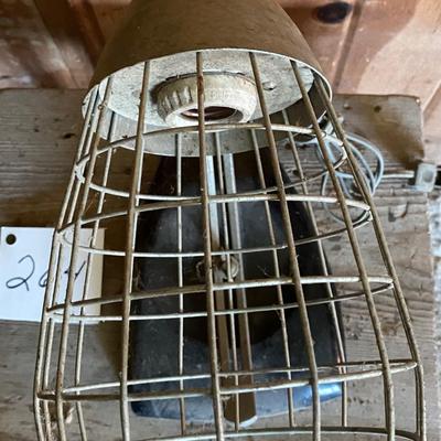 Vintage Wall Caged Light