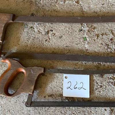 2 Vintage Meat Saws