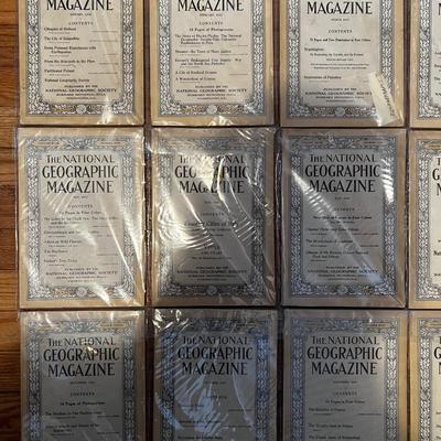 1915 Complete Set National Geographic Magazineâ€™s