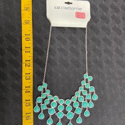 Liz Claiborne turquoise necklace