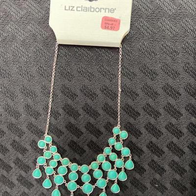 Liz Claiborne turquoise necklace