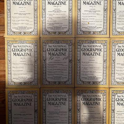 1923 Complete Set National Geographic Magazineâ€™s