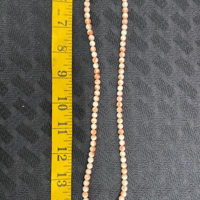 Beaded gemstone necklace